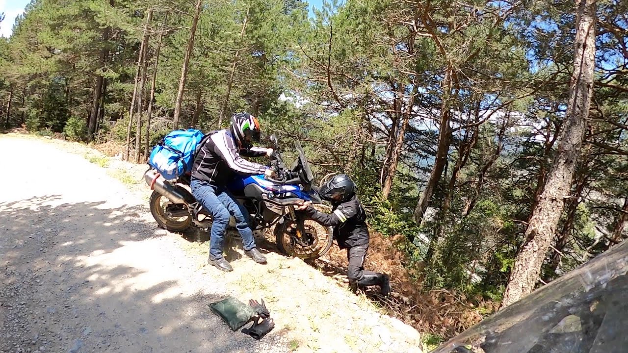 TRANSPIRENAICA EN MOTO BMWF850GSadv, PISTA OFF-ROAD: IVON DE PLA, PIRINEOS! Y UN PAR DE SUSTOS!!