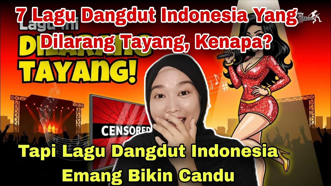 LAGU DANGDUT INDONESIA CANDU TAPI ADA 7 LAGU DANGDUT YANG DILARANG TAYANG, KENAPA❓MALAYSIAN REACT