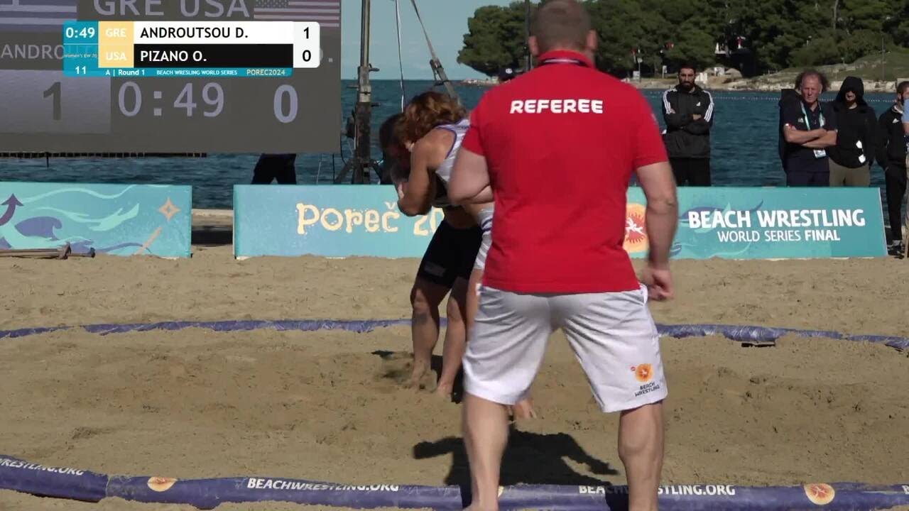 Dimitra ANDROUTSOU (GRE) vs. Olivia Haven PIZANO (USA) &bull; A | Round 1 &bull; Women's BW 70Kg