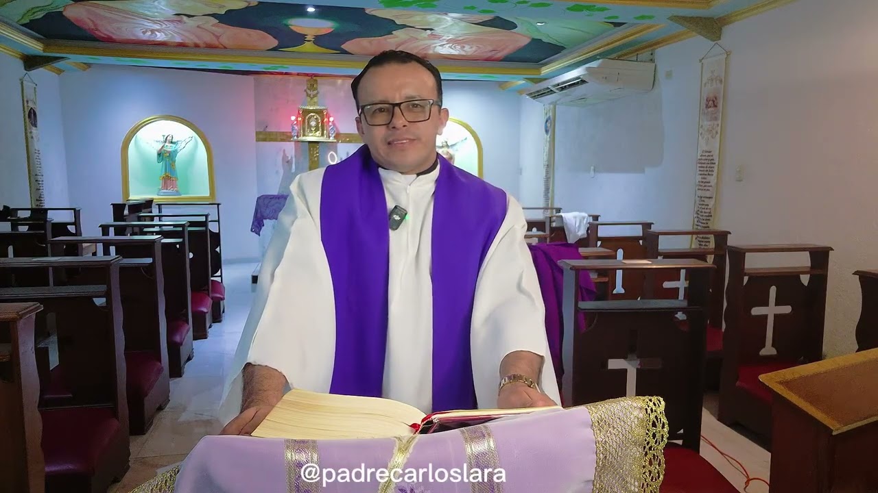 El evangelio de hoy 7 de diciembre de 2025, con el padre Carlos Lara