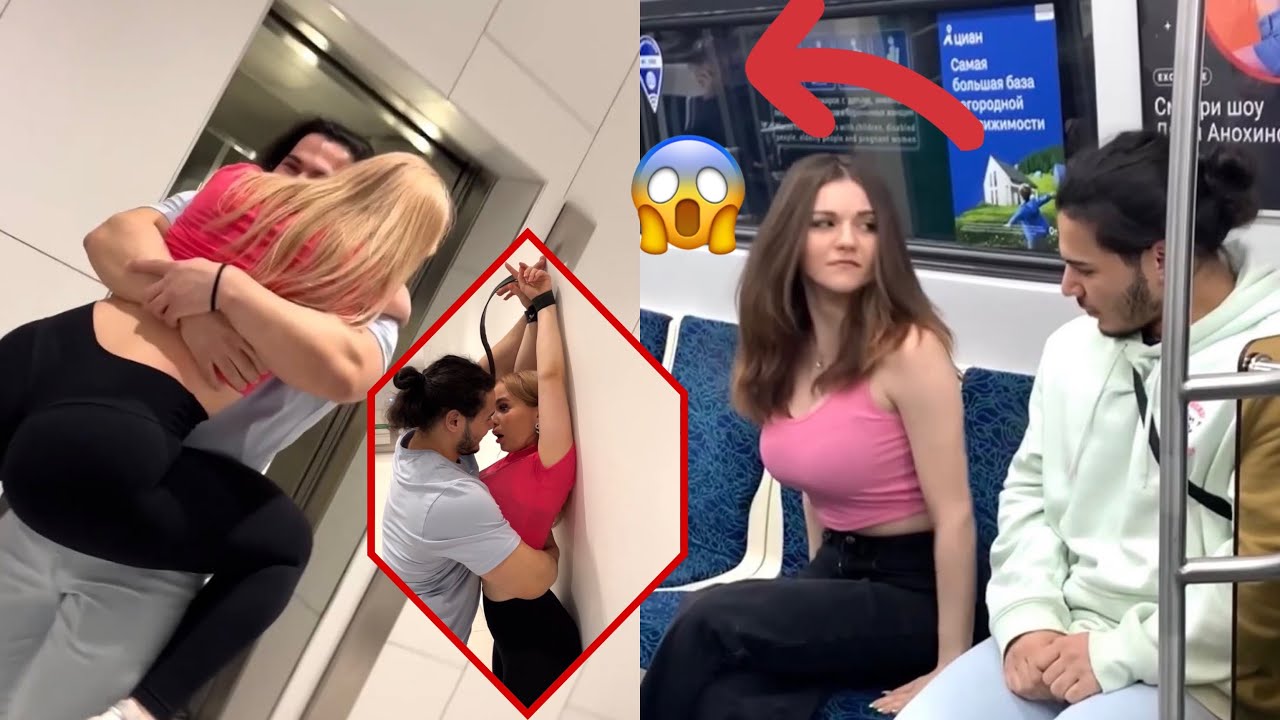 Funny crazy girl’s compilation by @guychovezov / Extreme TOUCHING 2023
