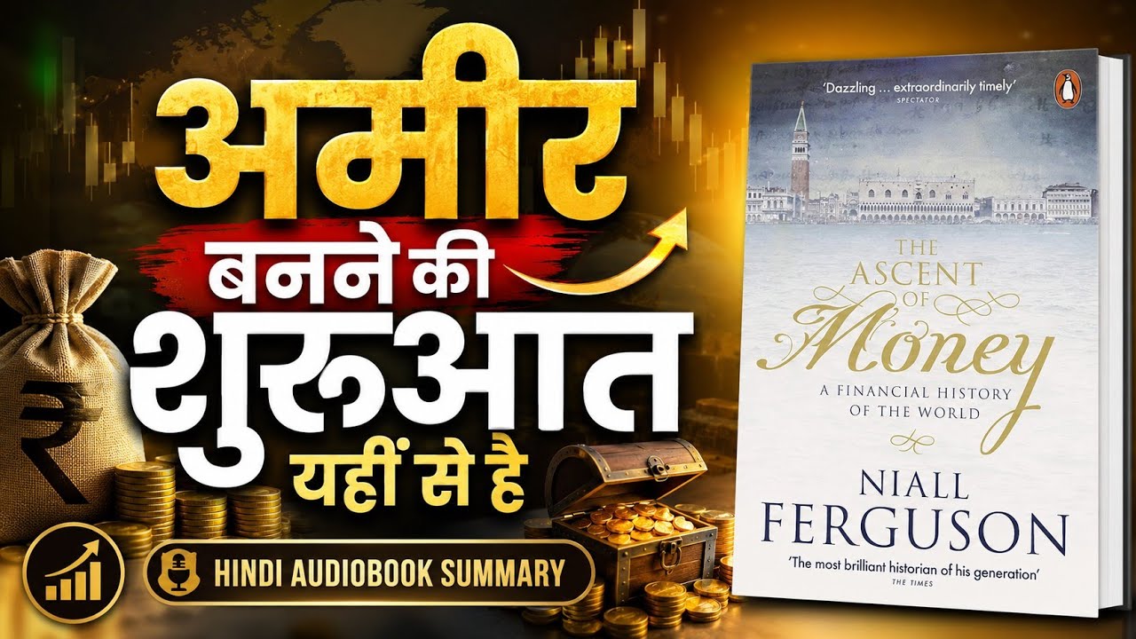 The Ascent of Money | Hindi Audiobook Summary | How to understand money? | How to become rich?