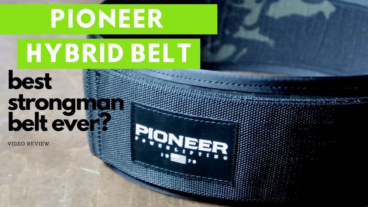 Pioneer Hybrid Lifting Belt | Best Belt for Strongman | Strongman Gym Equipment Review