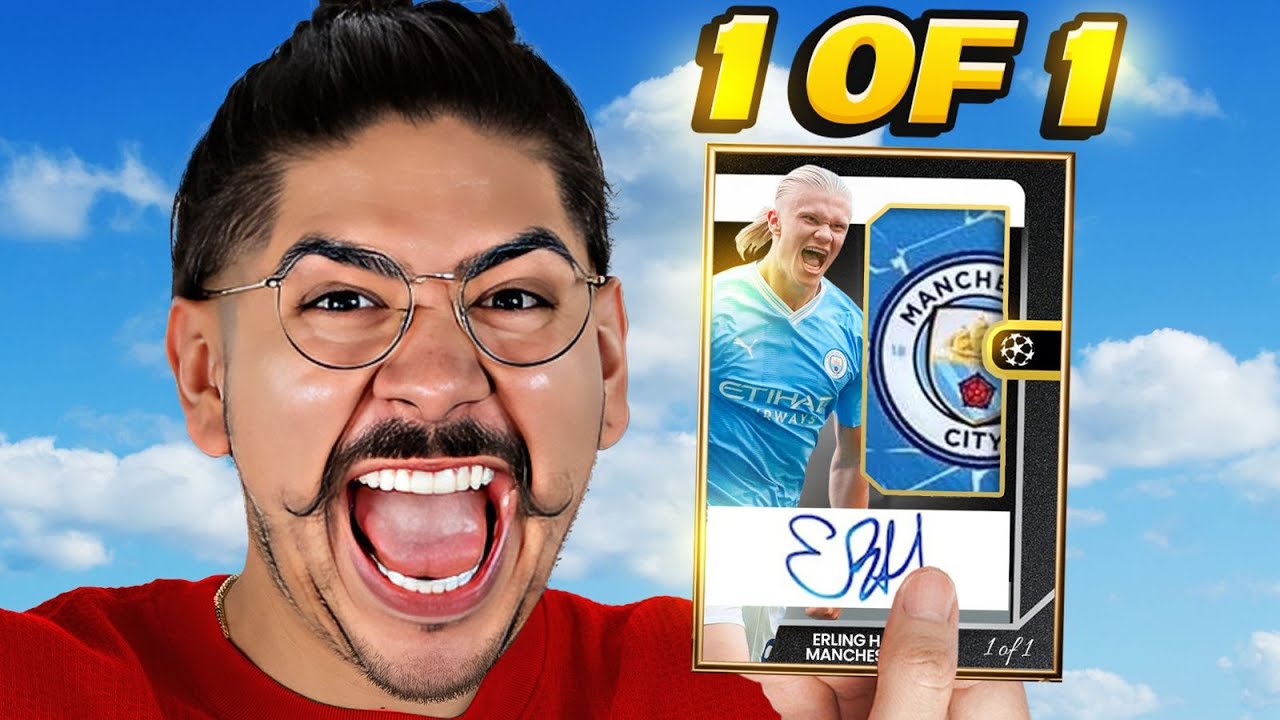 OMG! 1 OF 1 AUTO PATCH HAALAND! | TOPPS MUSEUM COLLECTION 2023/24