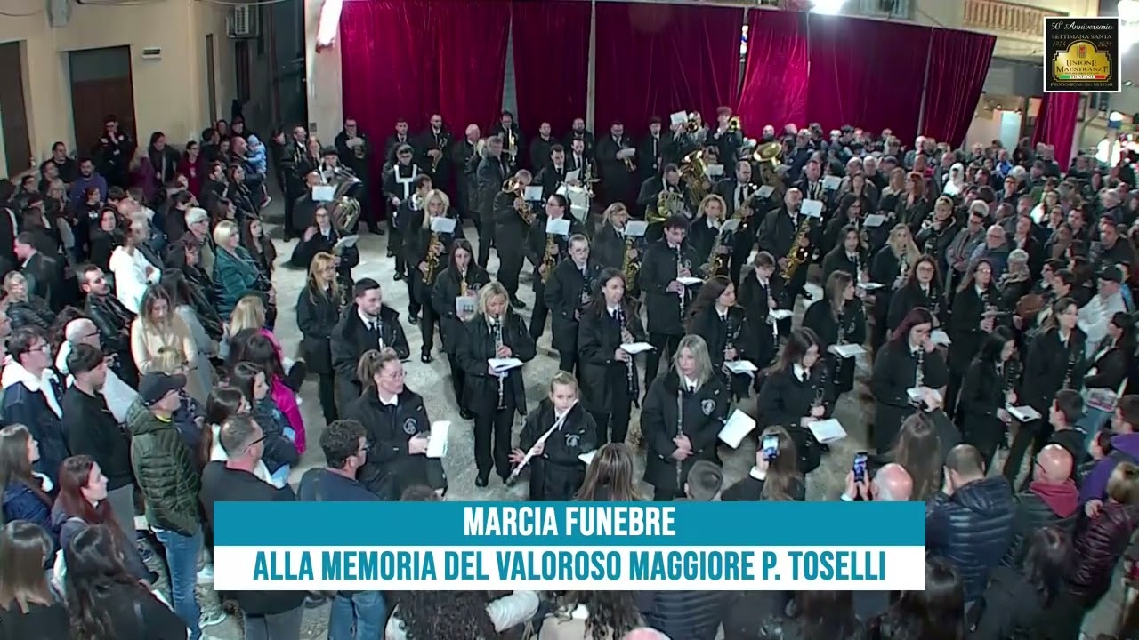 Alla Memoria del valoroso Maggiore Toselli Mar Fun Banda Music Addolorata M° Pietro Mascagni Trapani