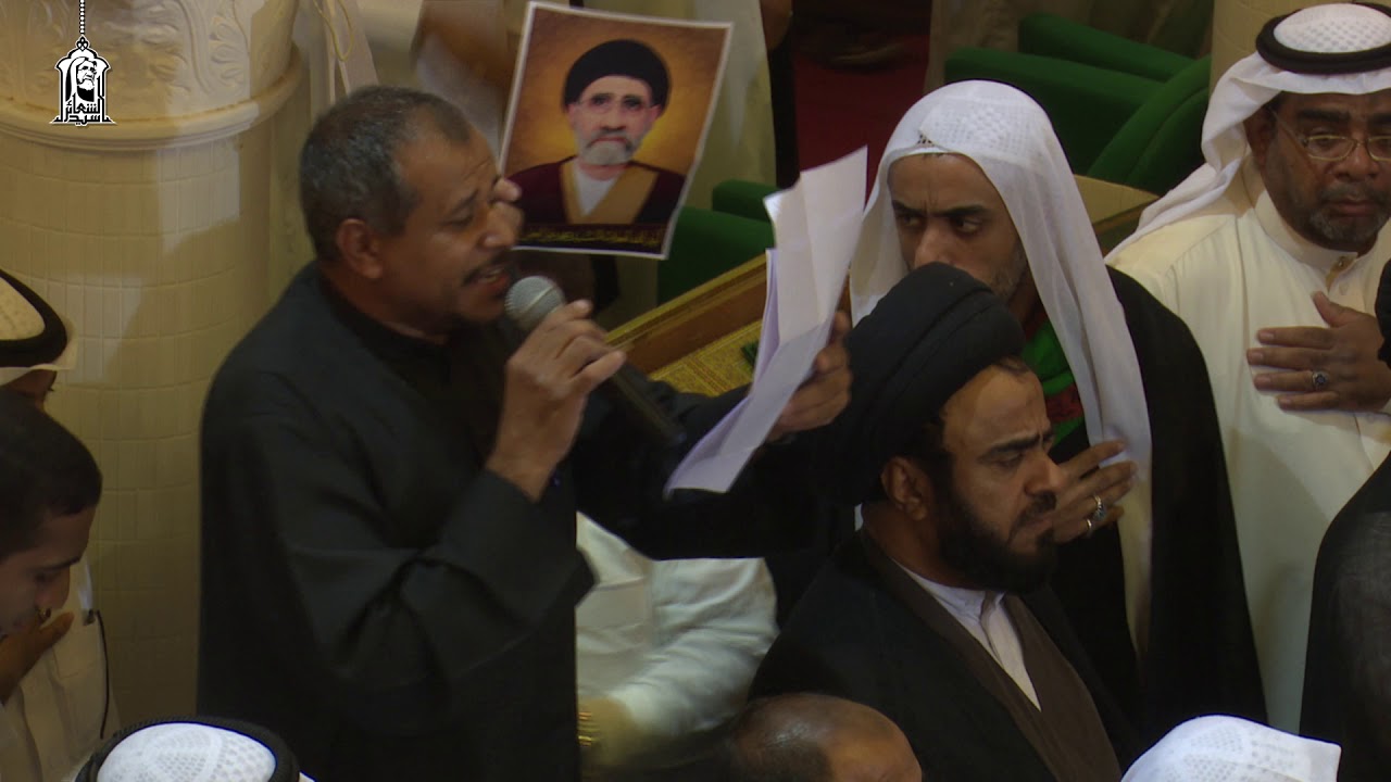 #محزون_قلب_الجامع : موكب الجامع الكبير بالمبرز - عزاء آية الله المقدس السيد محمد علي العلي