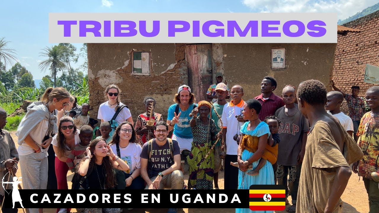 🏹 TRIBUS en AFRICA. PIGMEOS, pequeños cazadores en las SELVAS de UGANDA 🇺🇬 fzidane10 VLOGS