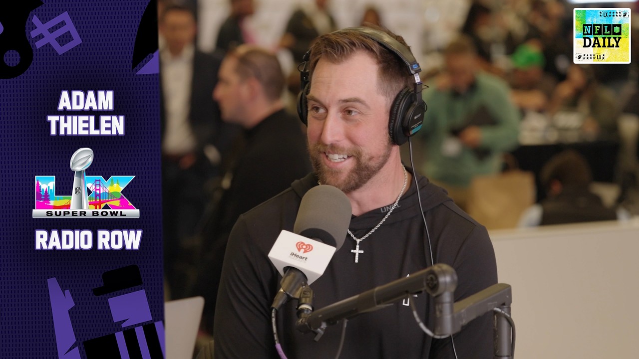 Vikings LEGEND and Former Steeler Adam Thielen on Processing the End of His NFL Journey | NFL Daily