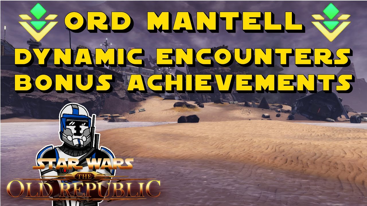 SWTOR  Dynamic Encounters Bonus Achievements ► Ord Mantell