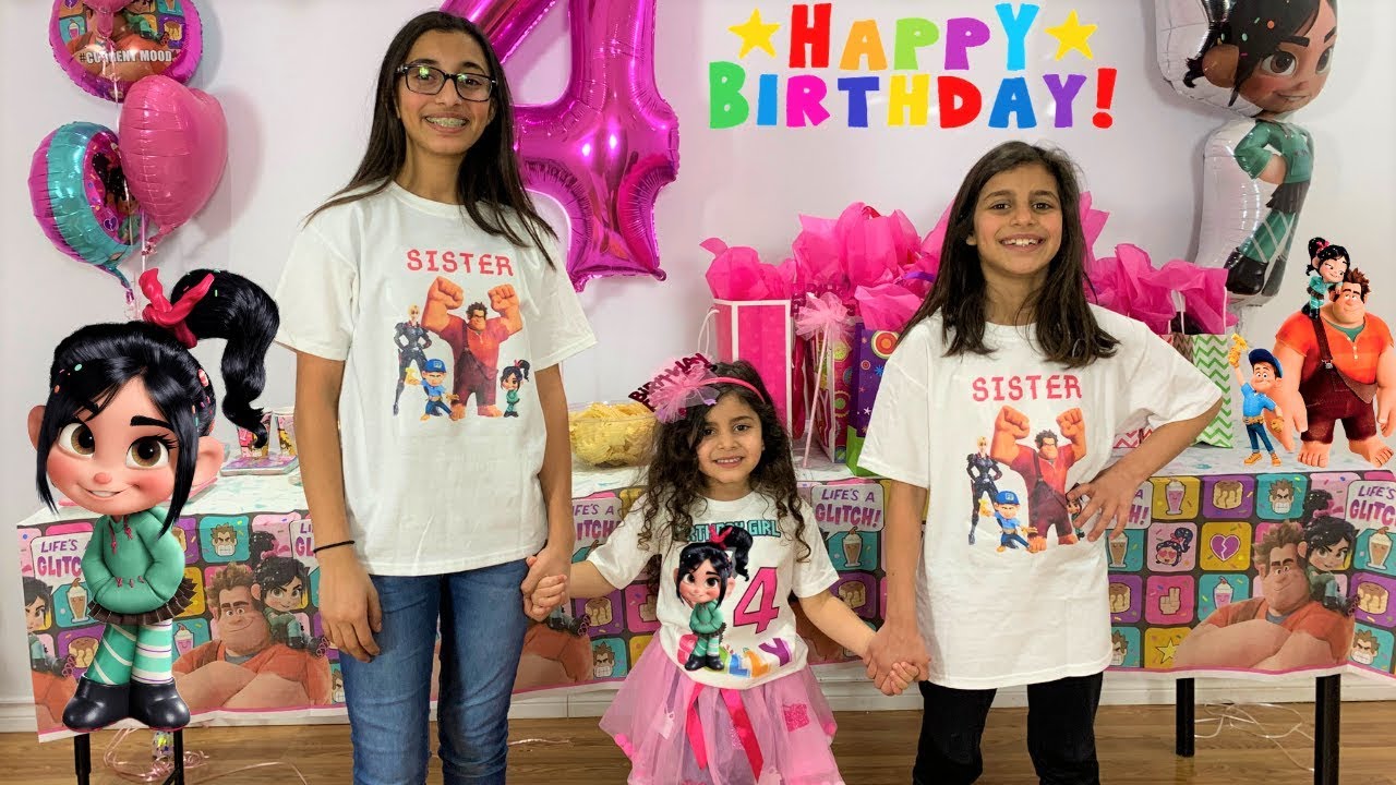 SALLY'S Birthday Party She Turns 4!!!!