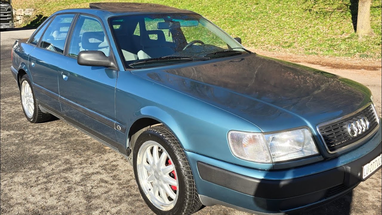 Міні огляд (обзор) Audi 100 c4 2.3E 5 zylinder 