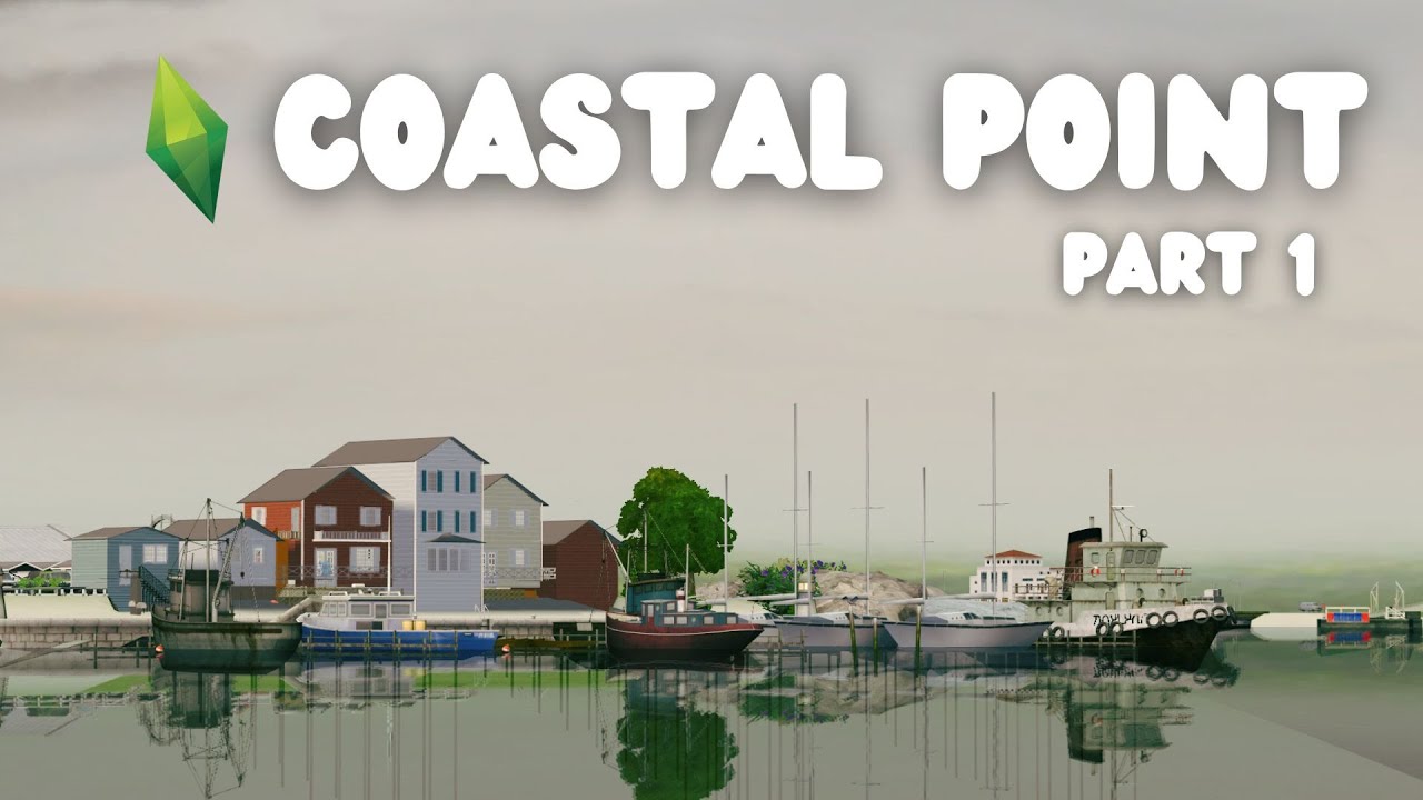 Coastal Point — Создание нового пользовательского района в Sims 2!