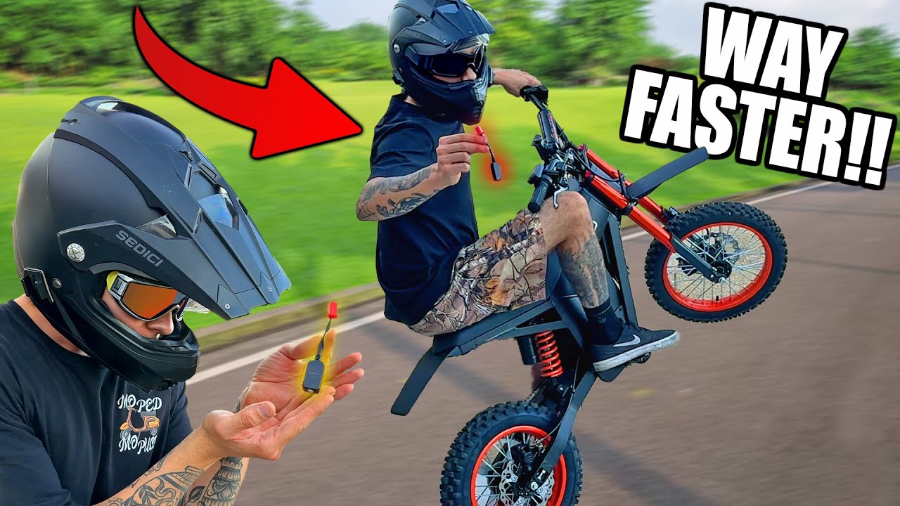 I Doubled the Power of a CHEAP E-Bike so EASY! Tuttio upgrades!