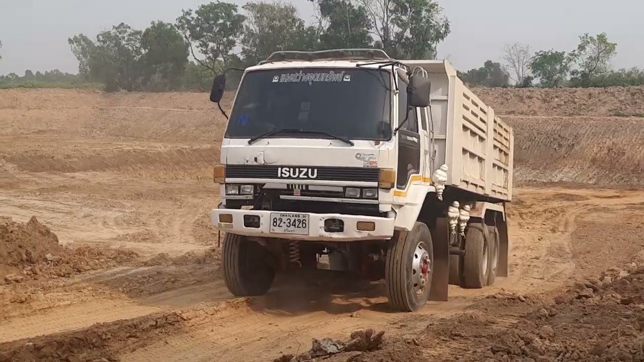 ดั้ม ROCKY 195 เจอ ราชาบ่อดิน ใครจะแรงกว่ากัน เจอบ่อชัน DUMP TRUCK EP.8211
