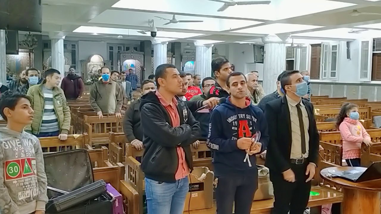 (أمدح في البتول ) من اجتماع الأنبا موسي الأسود للشباب بقنا الأحد 2020/11/29
