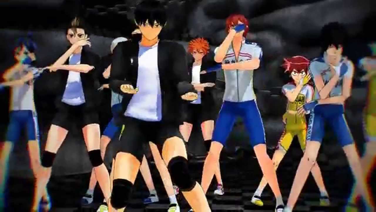 [MMD Haikyuu x Yowamushi Pedal]Keep Your Head Down + Motion DL