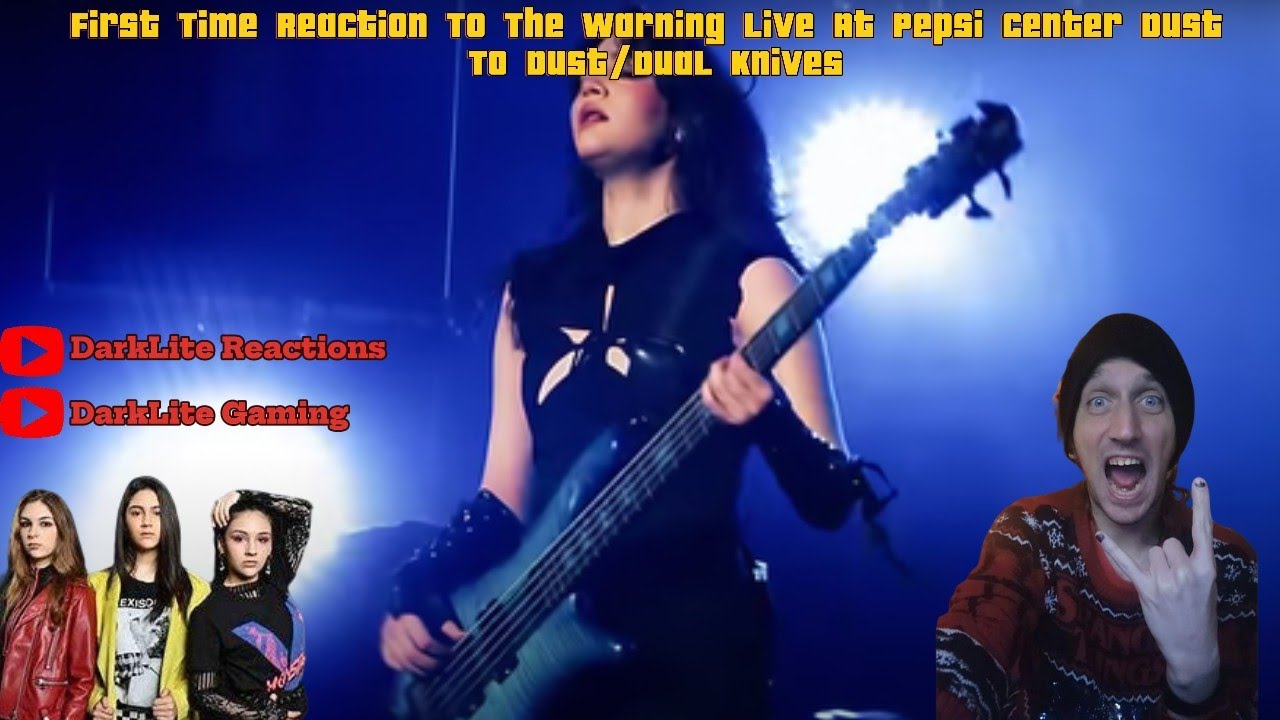 First Time Reaction To The Warning Live! Dust to Dust