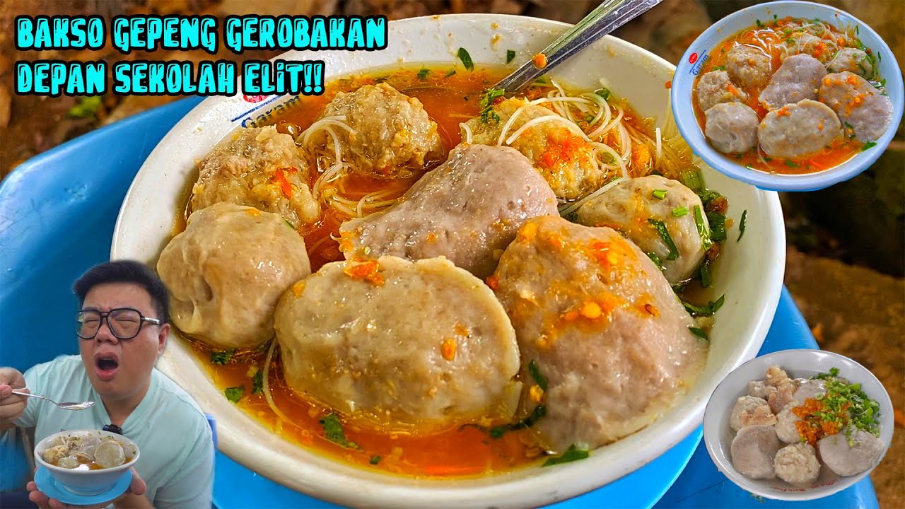 BAKSO GEPENG PAKE URAT POTONG!!! RP 18.000,- LANGGANAN ANAK SEKOLAH ELIT GADING SERPONG..