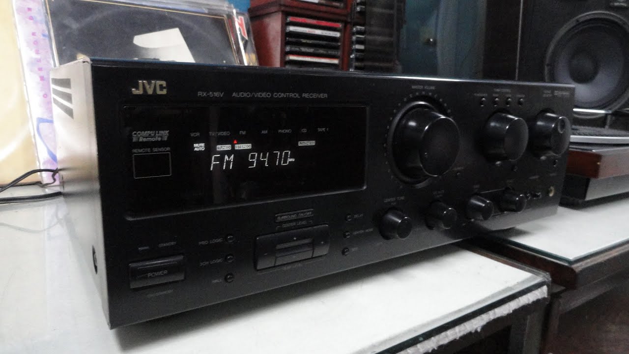 O Rei do Som - Receiver JVC RX-516V