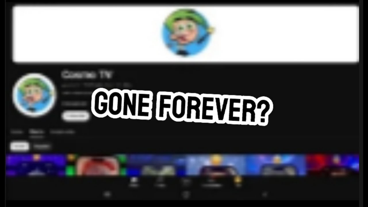 Cosmo TV is DELETED?