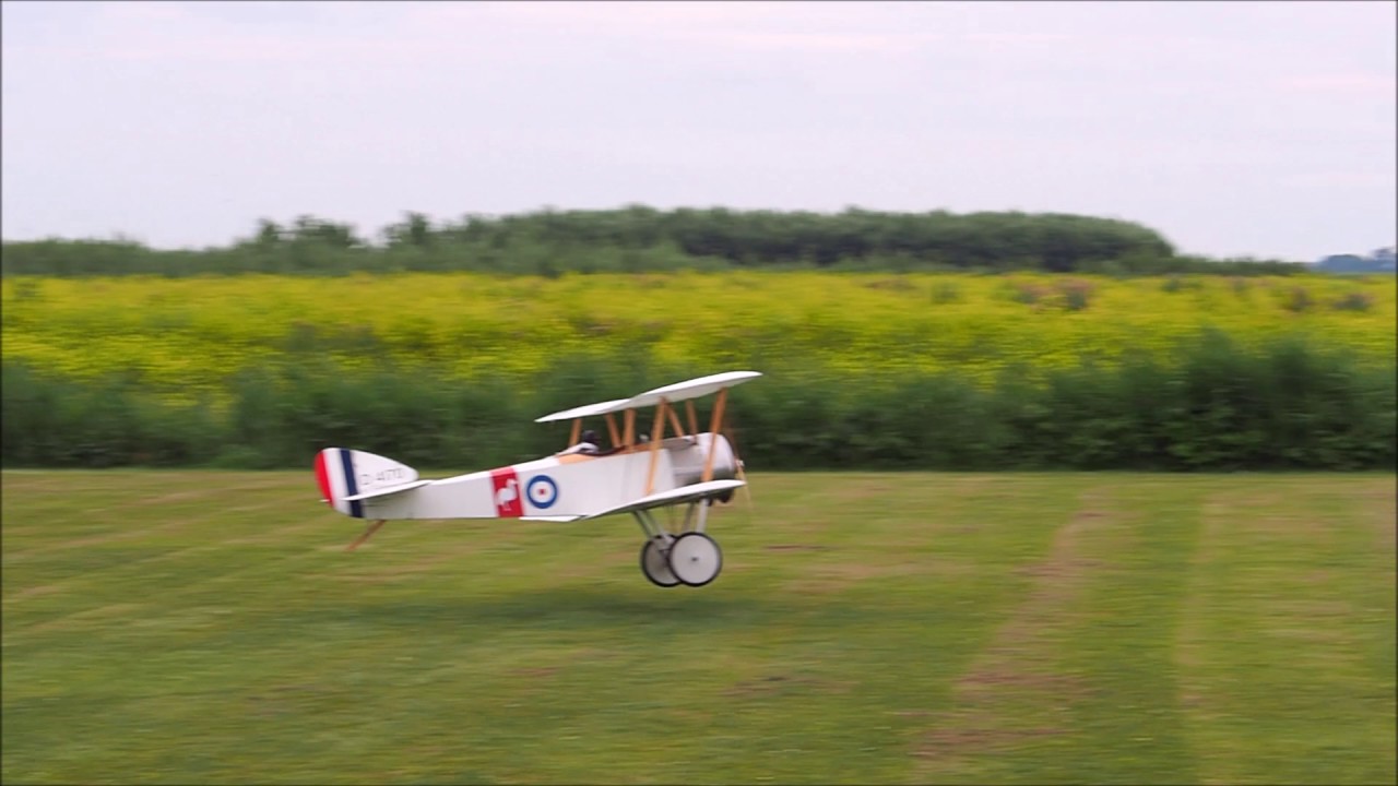 Sopwith Pup Gerhard with the UML 160 rotary engine