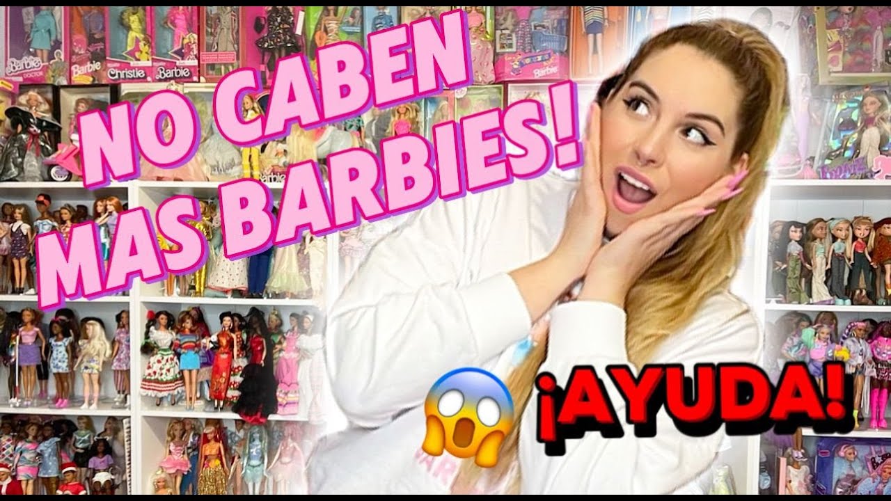 ORGANIZO de nuevo MI HABITACIÓN DE MUÑECAS *tengo que mudarme?  o vender barbies?*