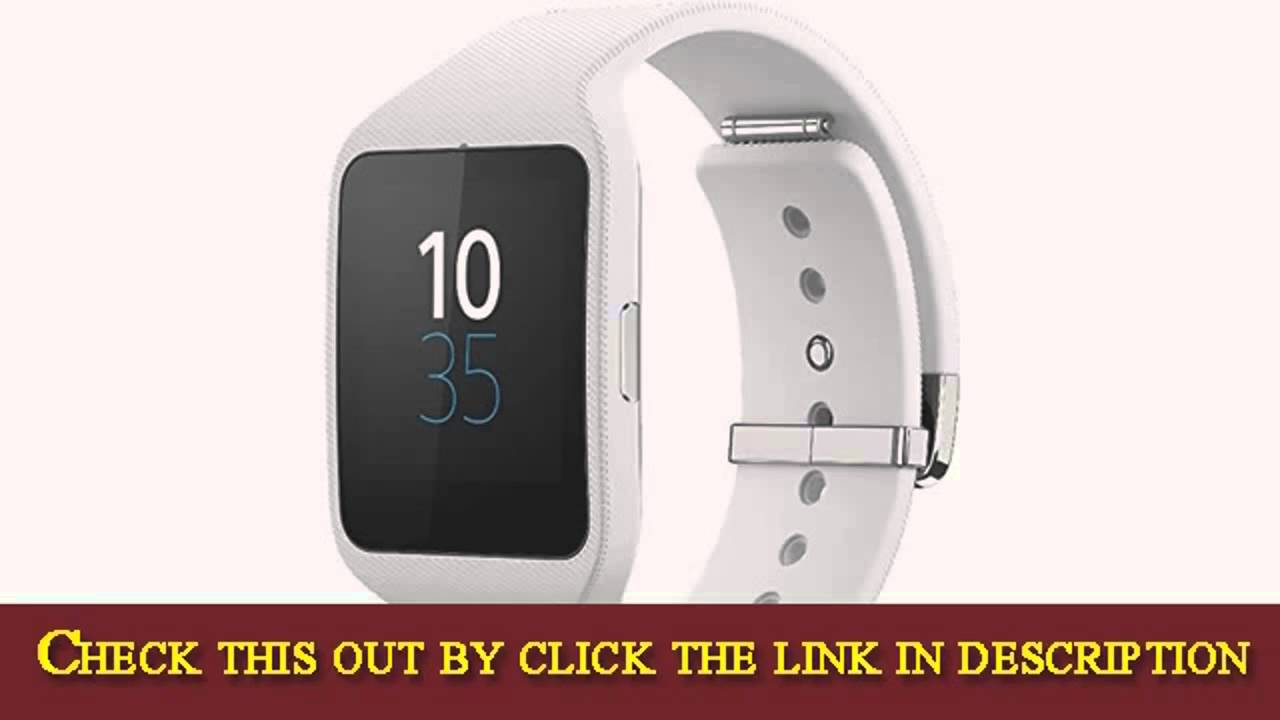 Sony Mobile Sony SW3 SmartWatch 3 SWR50 Powered by Android Wear White