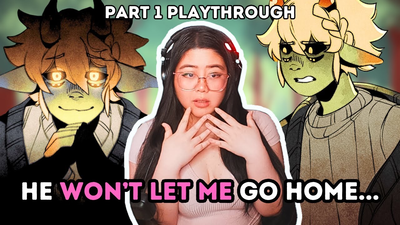 The Yandere Monster Won't Let Me Go Home | Mushroom Oasis PART 1 | Yandere Dating Sim