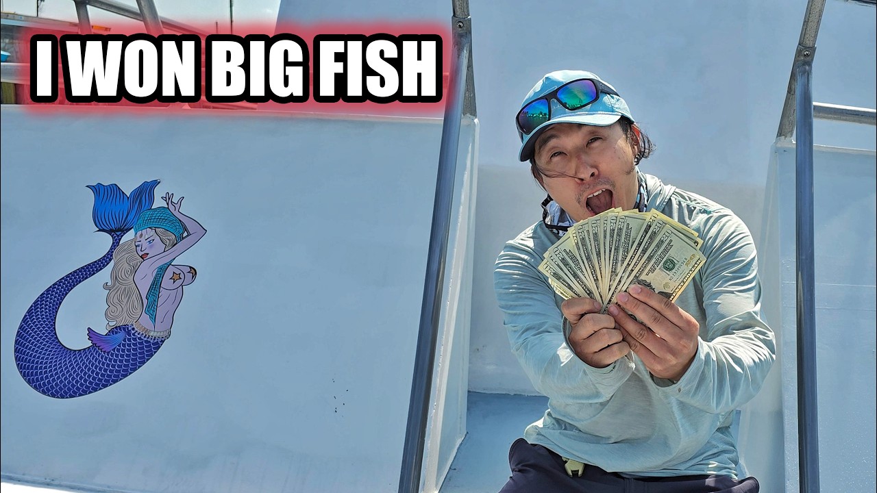 I WON BIG FISH POOL - Gypsea Charters NYC Fluke Fishing