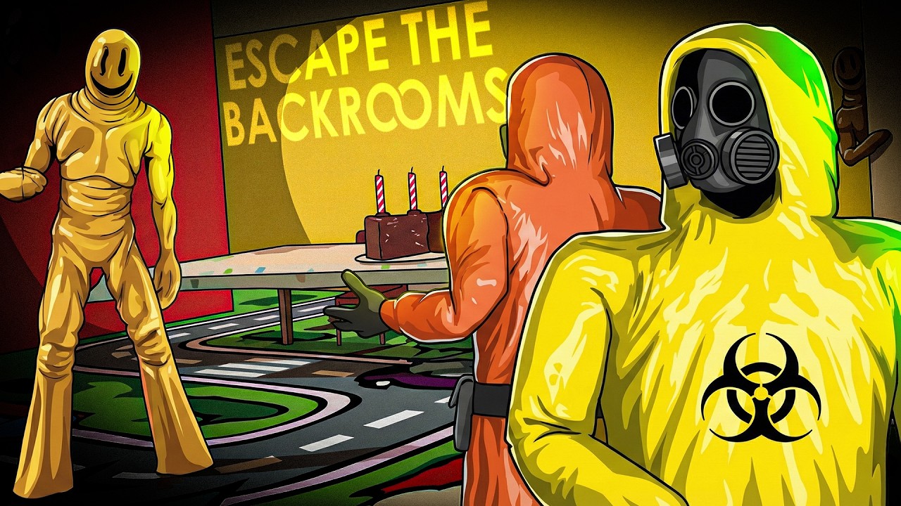 Two Friends Find LEVEL FUN?! | Escape The Backrooms