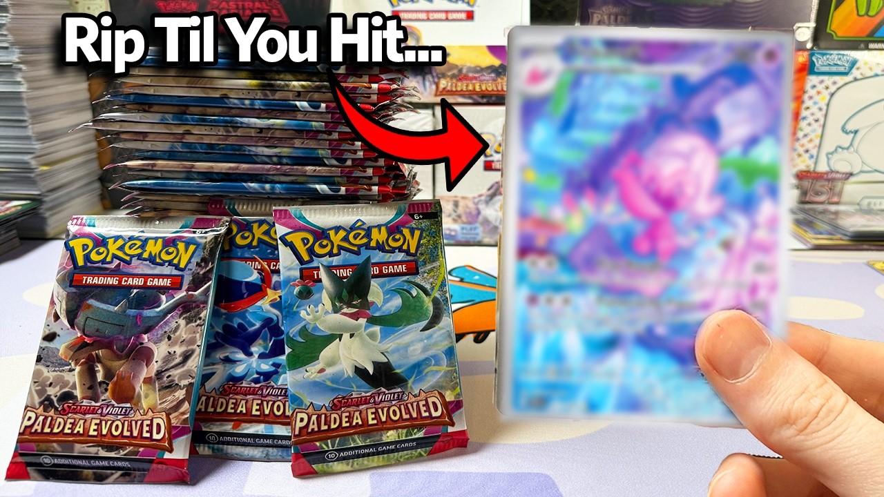 Я не перестану открывать наборы Pok&eacute;mon, пока не вытяну эту карту...