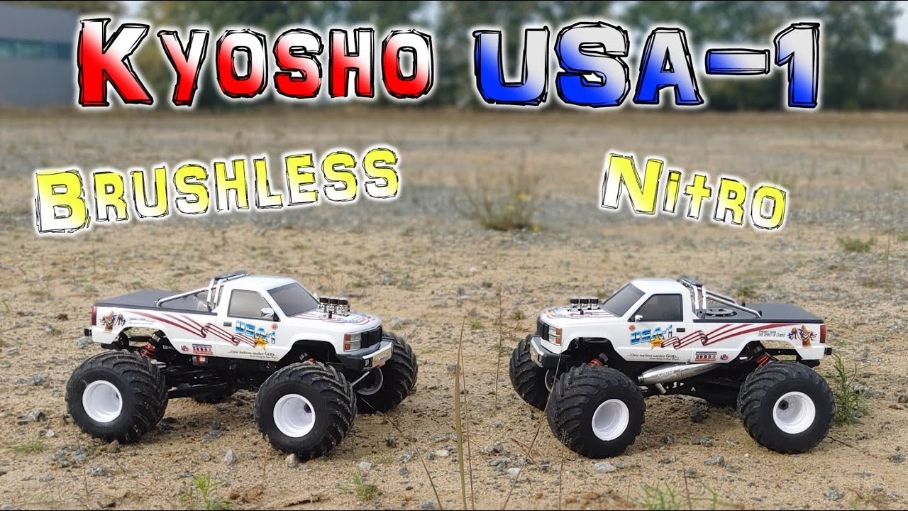 Kyosho USA-1 Nitro und VE im Gelände | HD+ | German/Deutsch