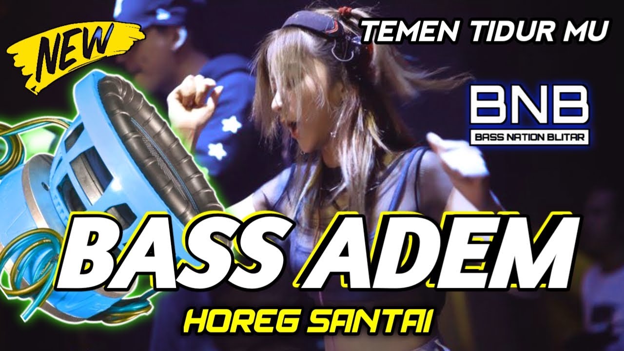 DJ  BASS ADEM SLOW MELODY BIKIN CANDU COCOK TEMAN TIDURMU | BASS NATION BLITAR