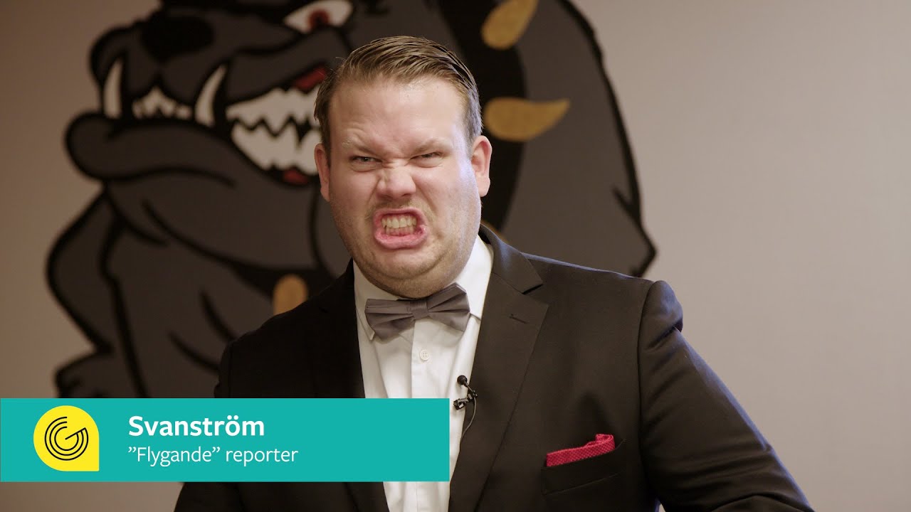 Flygande reporter Svanström på Lars Kaggskolan