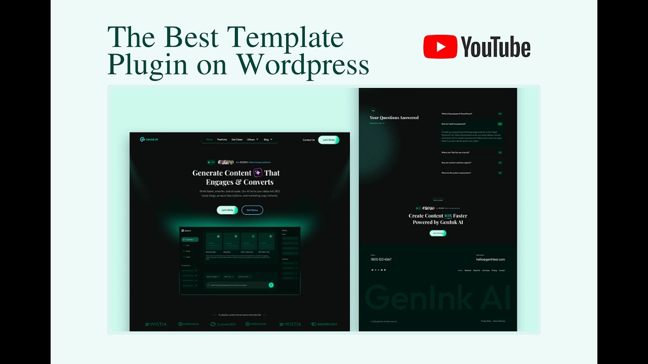 Using Template on Wordpress
