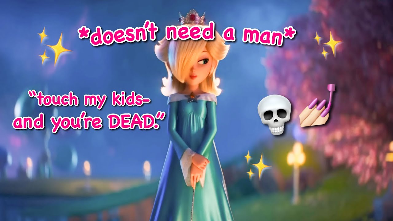 Rosalina being an unbothered queen for almost 5 minutes straight