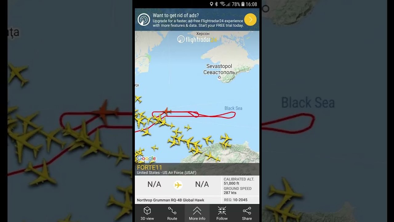 How To Track Military Aircraft in FlightRadar24 Mobile App (Ukraine)