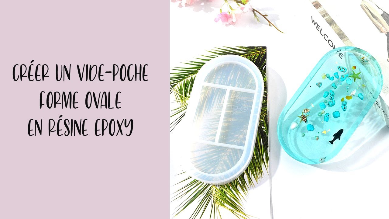 Cr&eacute;er un vide-poche en r&eacute;sine epoxy : Tutoriel r&eacute;sine avec moule en silicone