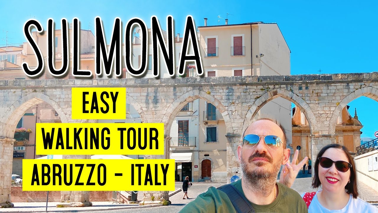 Easy Walking tour of Sulmona Italy (+ How to get there) 😎