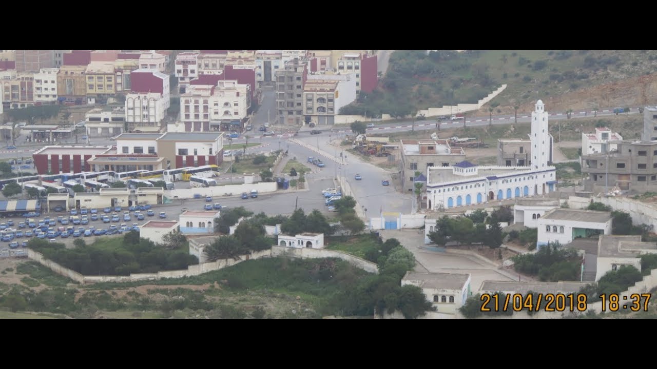 جولة داخل مدينة الحسيمة حي بوجيبار وحي دهار مسعوذ  21 04 2018 morocco al hoceima