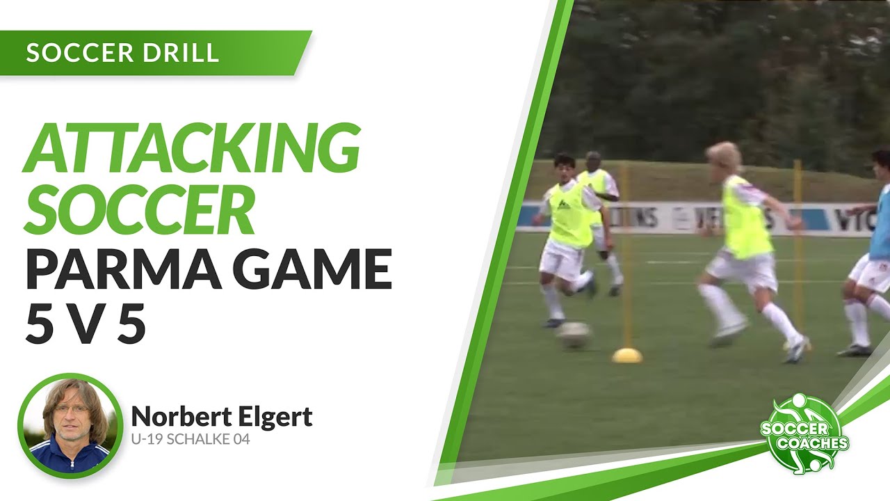 5 v 5 - The Parma Game | Attacking Soccer Drill