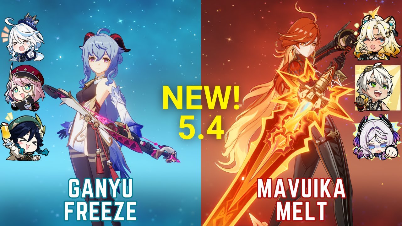C0 Ganyu Freeze & C0 Mavuika Melt - Genshin 5.4 NEW Spiral Abyss Floor 12