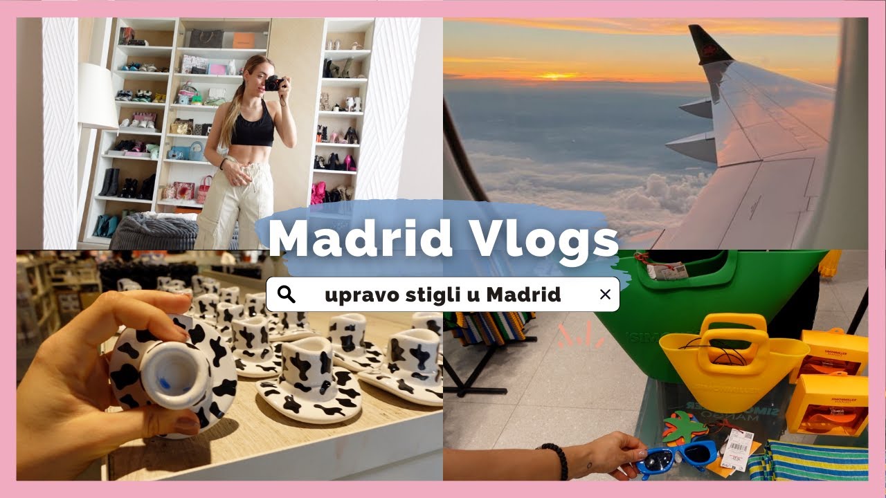 UPRAVO STIGLI U MADRID + mini life update | MadridVlogs 14
