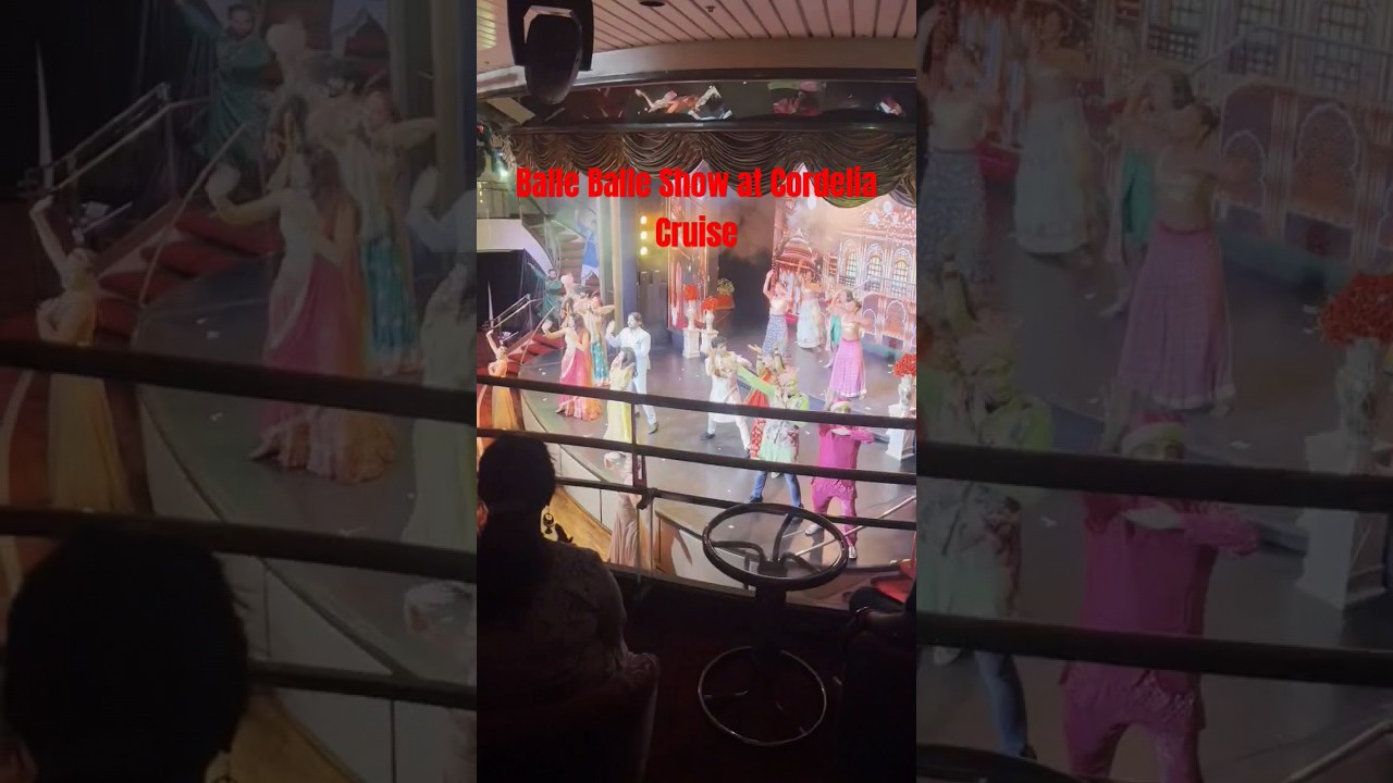 Amazing Balle Balle Show at Cordelia Cruise #shorts #trending #viral #travel #cruise