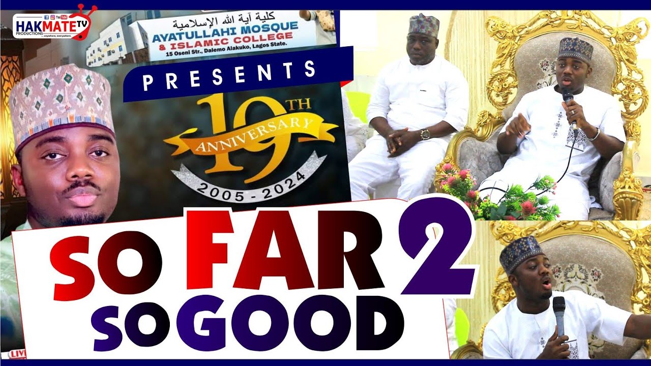 SO FAR, SO GOOD | 19TH YEARS ANNIVERSARY AYATULLAHI ISLAMIC FOUNDATION