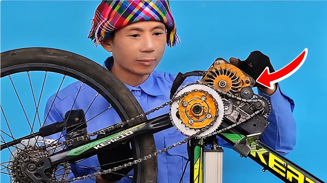 Small idea – big power: A 500W electric bicycle built by a 60-year-old farmer | A ebike