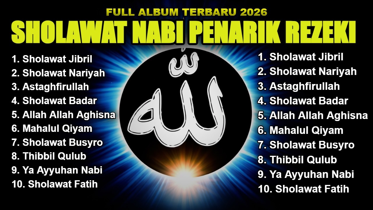 KUMPULAN SHOLAWAT VIRAL TERBARU 2025 | SHOLAWAT JIBRIL PEMBUKA REJEKI, SHOLAWAT BUSYRO, NARIYAH