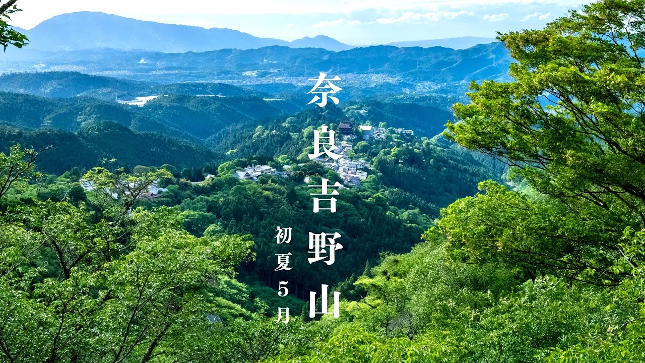 【奈良初夏吉野山】靜靜走過千年古道，聽見初夏吉野的風聲與鳥鳴｜奈良深山中的綠意秘境，沒有人聲的純風景散步旅程｜用鏡頭記錄吉野山的片刻寧靜