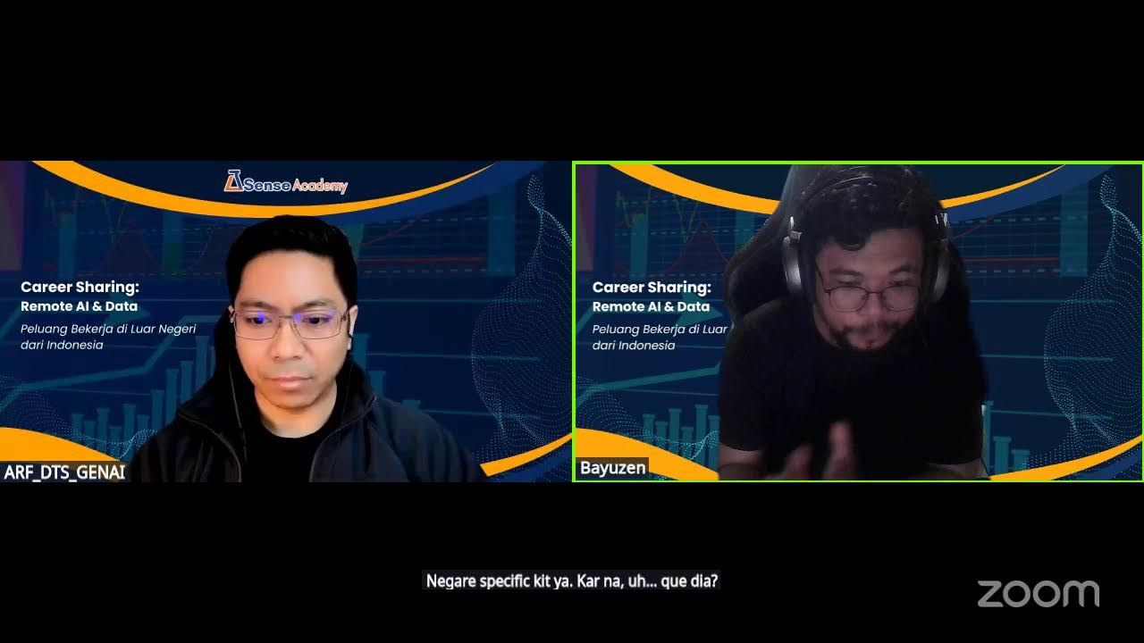 Tips Karier Remote AI/Data di Luar Negeri (US/Aussie/ Singapore/Belanda)- Career Sharing Session