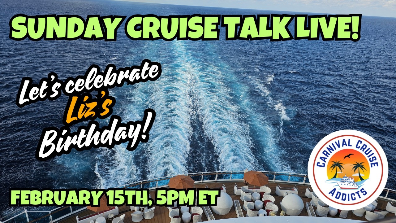 Sunday Cruise Talk Live | Let's Talk Cruising!